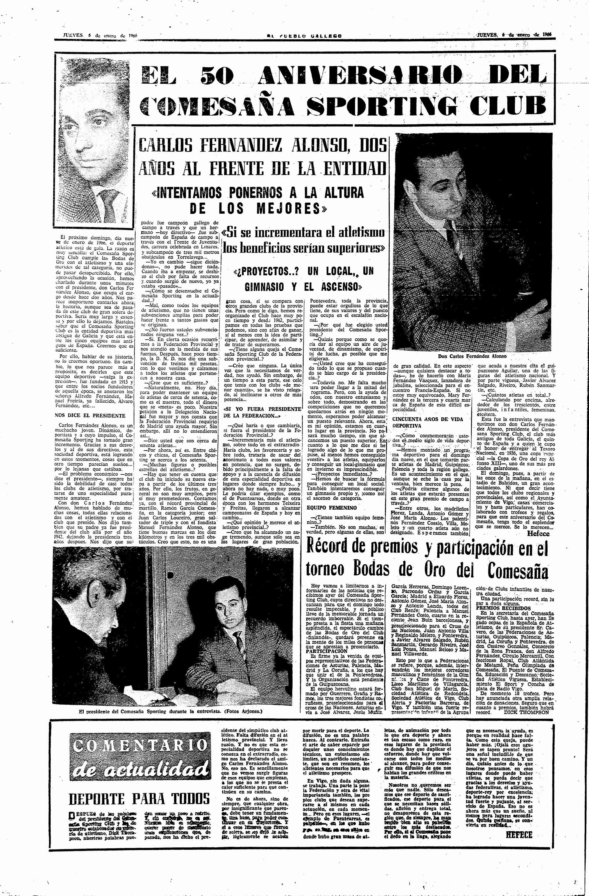 El Pueblo Gallego 06-01-1966